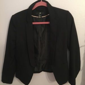 cropped blazer